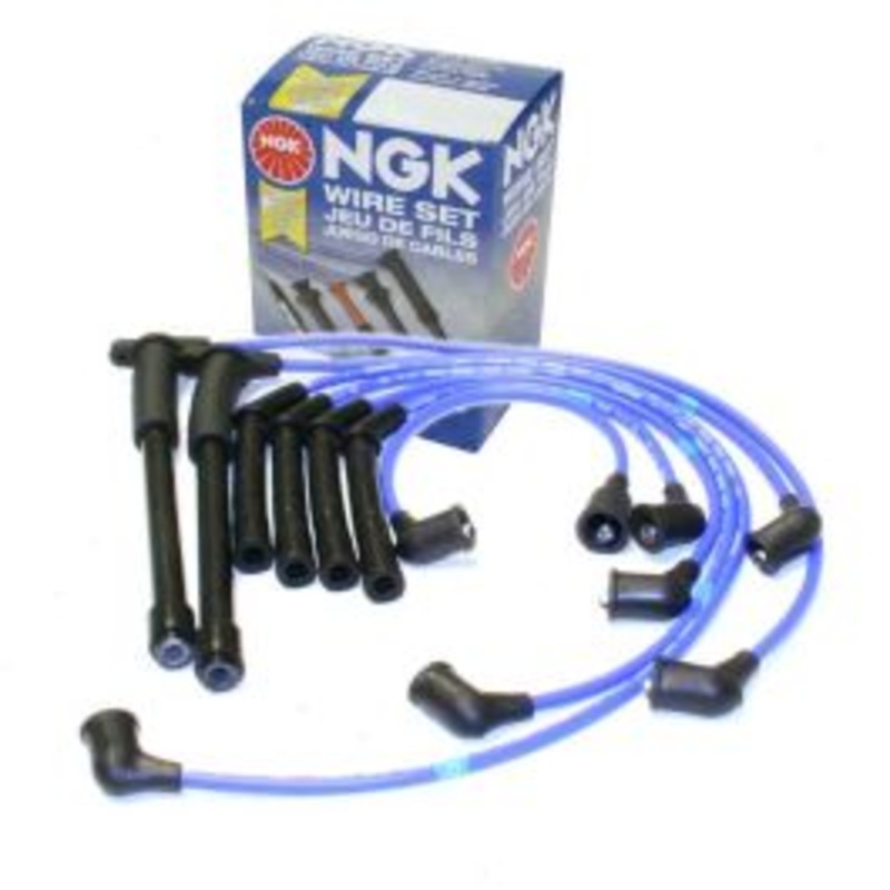 NGK Spark Plug Wire Set for 1995-1996 Nissan Pickup 3.0L V6