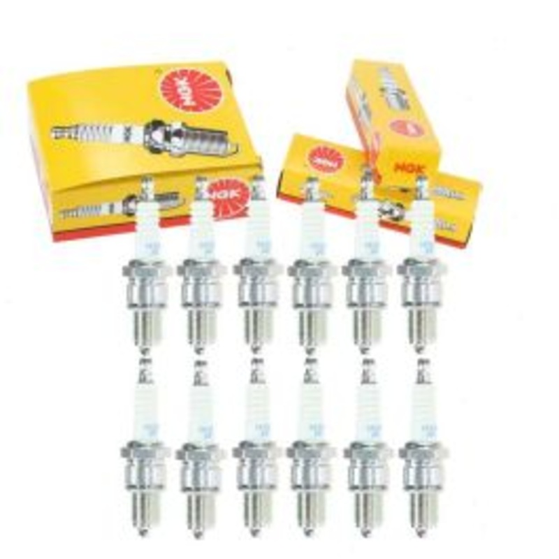 12 pc NGK Standard Spark Plugs for 1971-1974 Jaguar XKE 5.3L V12