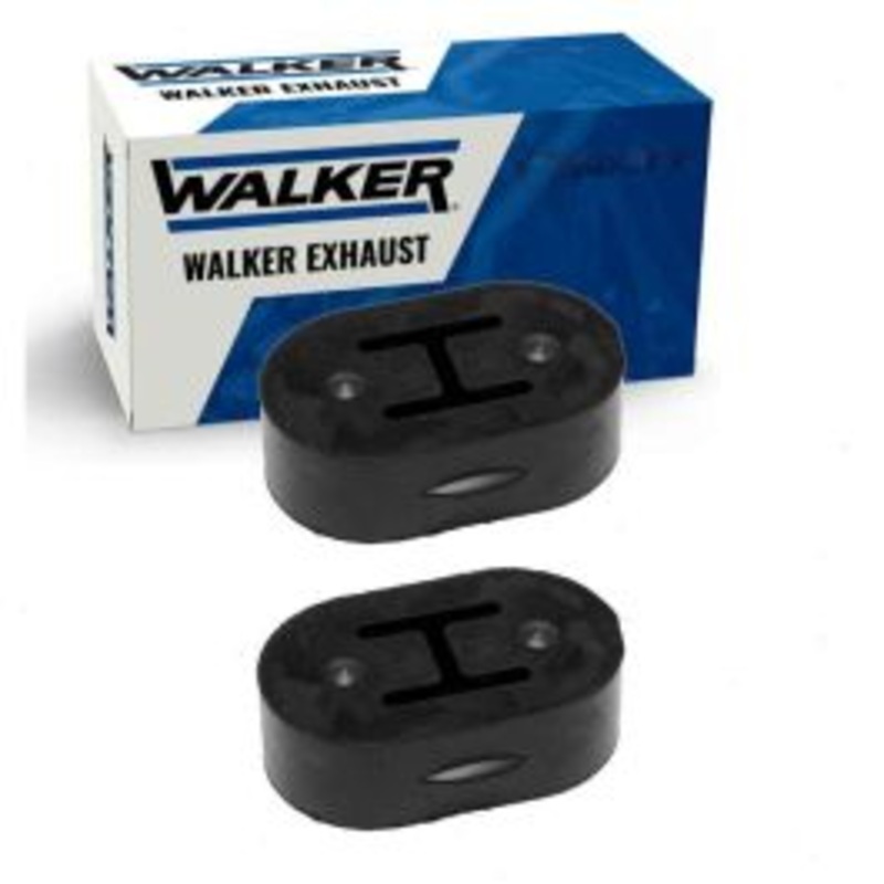 2 pc Walker Exhaust System Insulators for 2000-2004 Nissan Xterra 2.4L L4