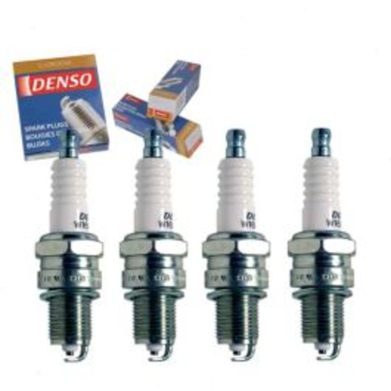 4 pc DENSO Standard U-Groove Spark Plugs for 1982-1984 Dodge Rampage 2.2L L4
