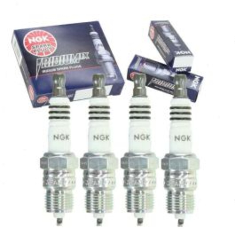 4 pc NGK Iridium IX Spark Plugs for 1971-1977 Chevrolet Vega 2.3L L4