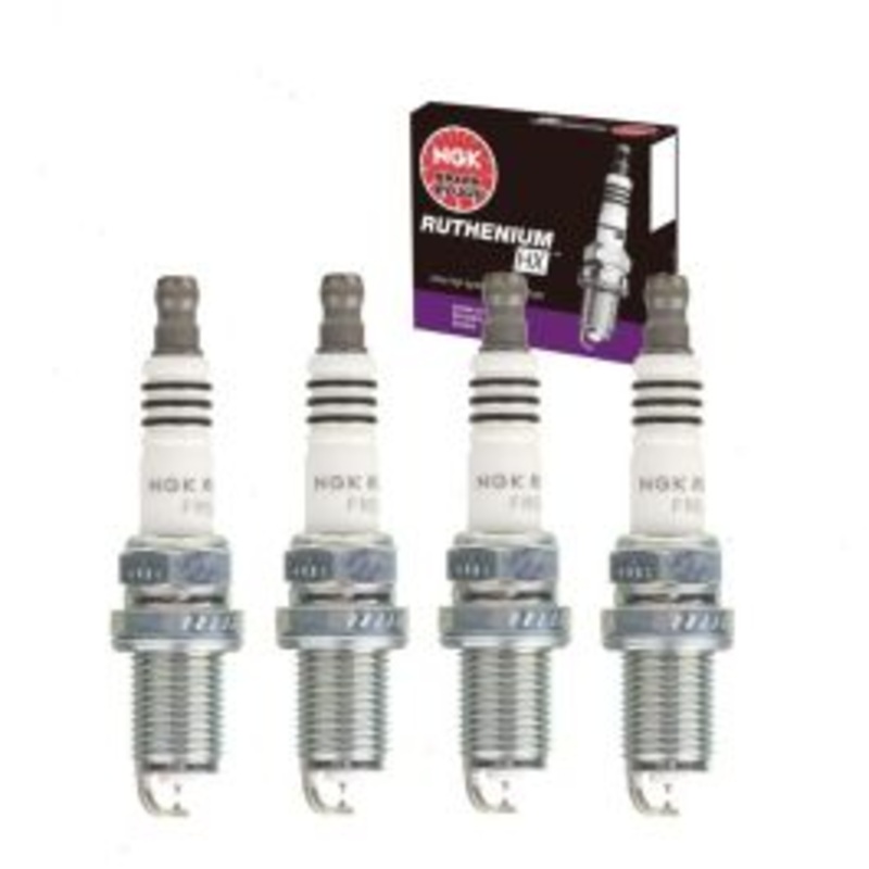 4 pc NGK Ruthenium HX Spark Plugs for 2006-2011 Kia Rio5 1.6L L4