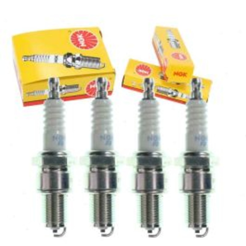 4 pc NGK Standard Spark Plugs for 1962-1975 Lotus Elan 1.5L 1.6L L4