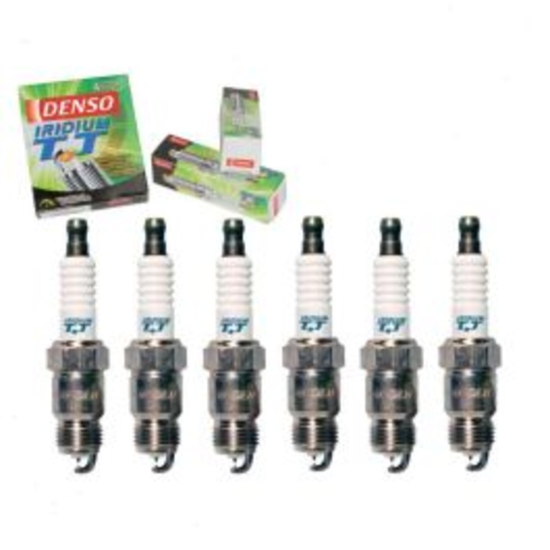 6 pc DENSO Iridium TT Spark Plugs for 1979 Pontiac Grand Am 3.8L V6