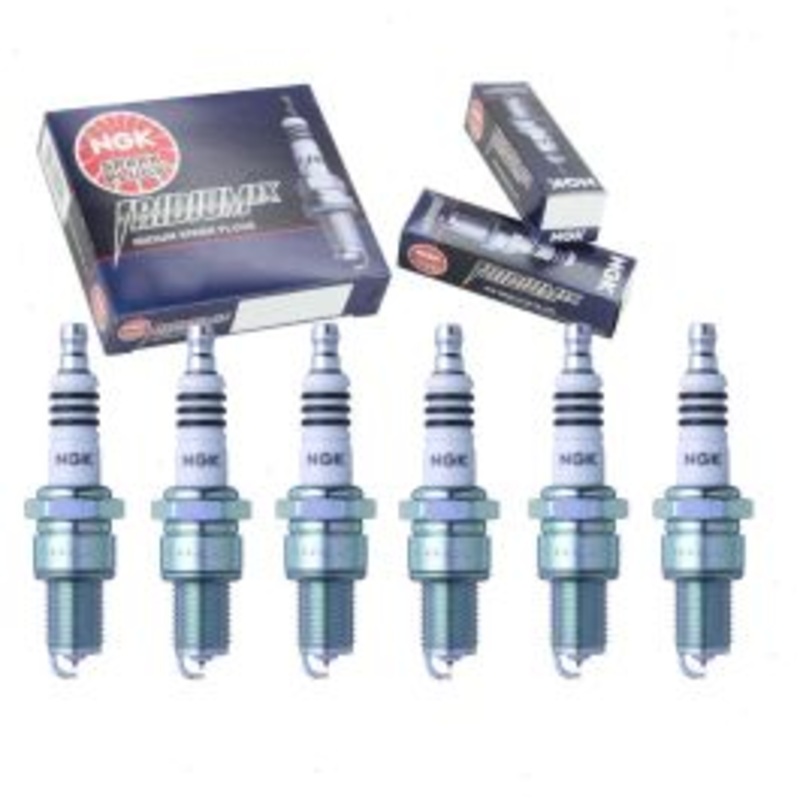 6 pc NGK Iridium IX Spark Plugs for 1965-1971 Jeep J-100 3.8L L6