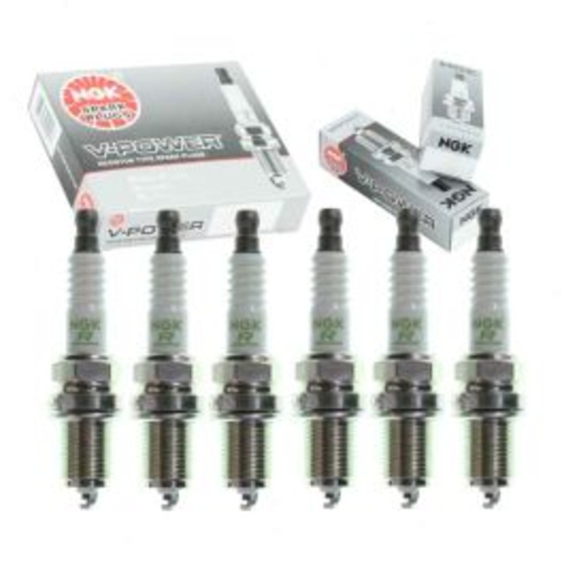 6 pc NGK V-Power Spark Plugs for 1999-2003 Saab 9-5 3.0L V6