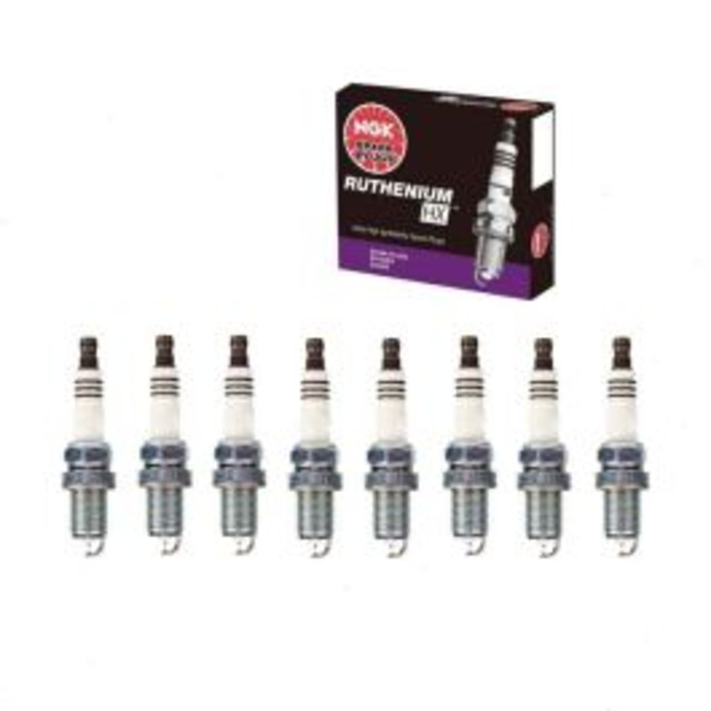 8 pc NGK Ruthenium HX Spark Plugs for 2004-2009 Audi S4 4.2L V8