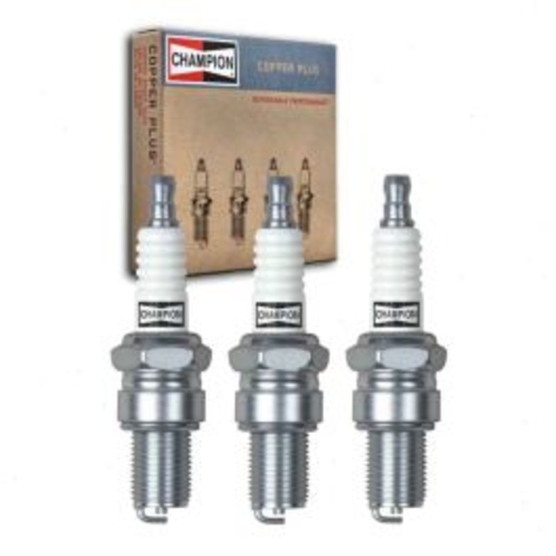 3 pc Champion Copper Plus Spark Plugs for 1958-1959 Berkeley Sports 500 0.5L L3