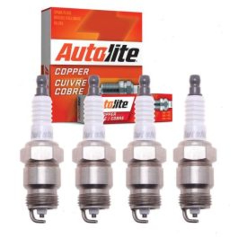 4 pc Autolite Copper Core 45 Spark Plugs