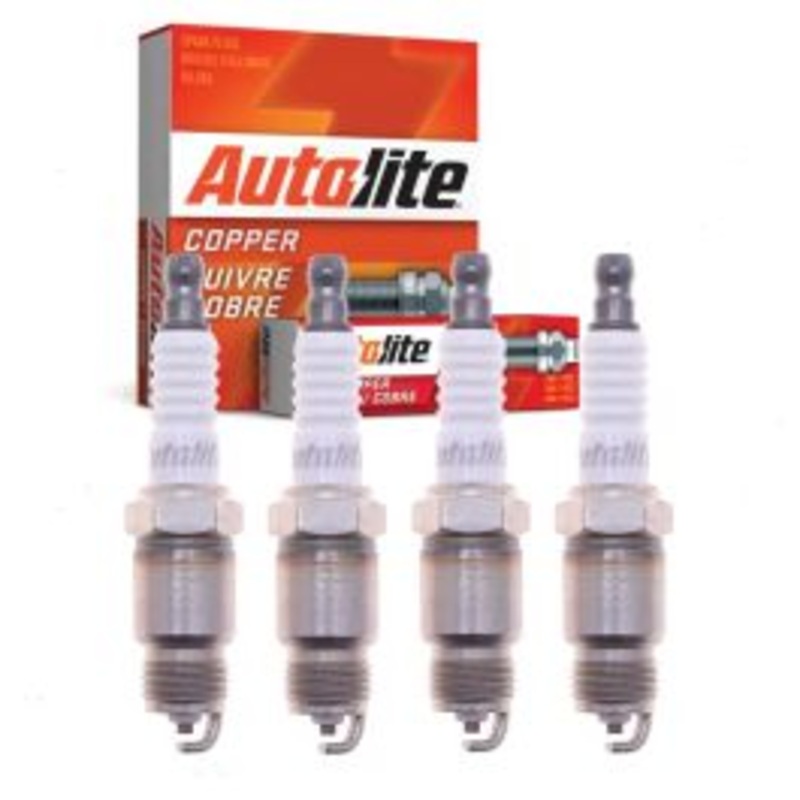 4 pc Autolite Copper Core Spark Plugs for 1982 Buick Skyhawk