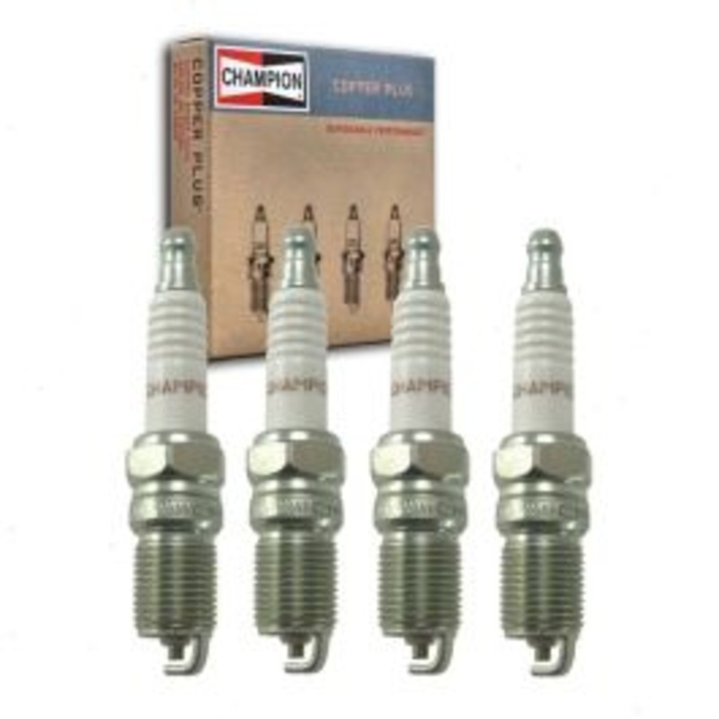 4 pc Champion Copper Plus Spark Plugs for 1981-1982 Ford Granada 2.3L L4