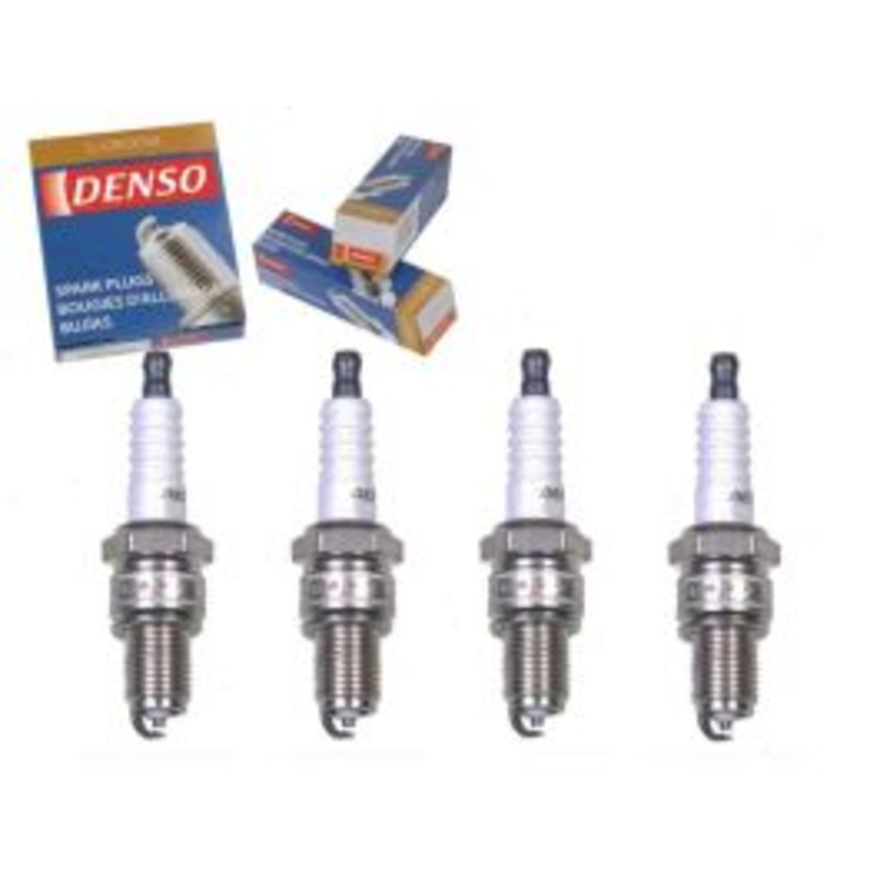 4 pc DENSO Standard U-Groove Spark Plugs for 1989-1994 Suzuki Sidekick 1.3L 1.6L L4