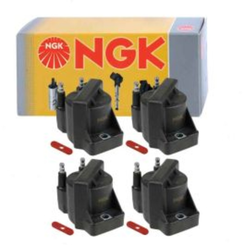 4 pc NGK Ignition Coils for 1993 Cadillac Allante 4.6L V8