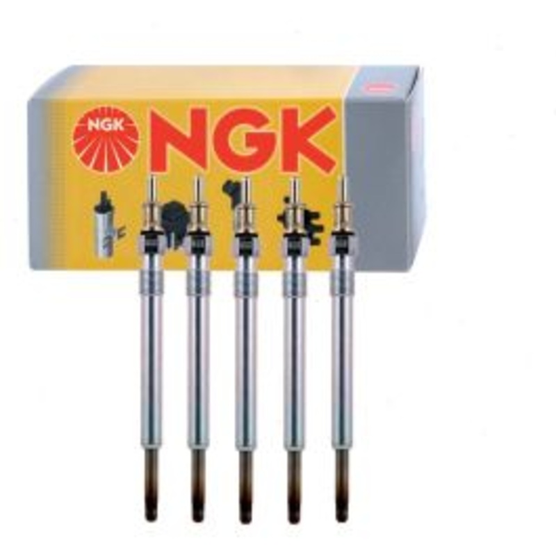 5 pc NGK Glow Diesel Glow Plugs for 2002-2006 Freightliner Sprinter 3500 2.7L L5