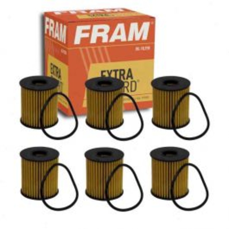 6 pc FRAM Extra Guard CH10066 Engine Oil Filters