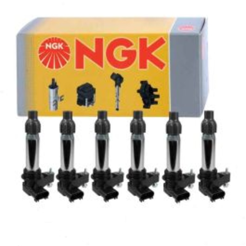 6 pc NGK Ignition Coils for 2015-2016 Chevrolet Colorado 3.6L V6