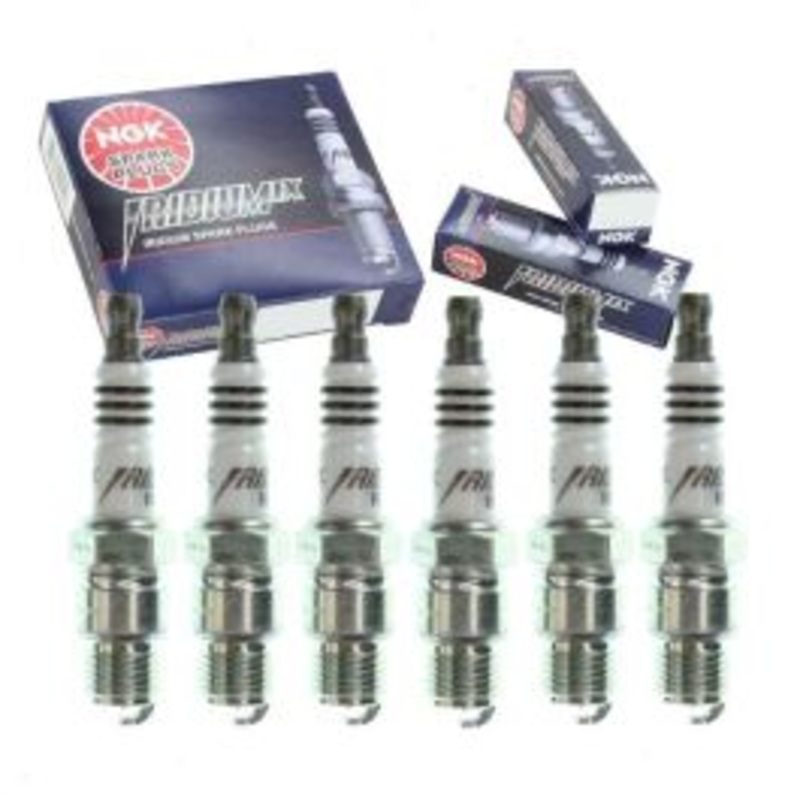 6 pc NGK Iridium IX Spark Plugs for 1975 Chevrolet C20 Suburban 4.8L L6