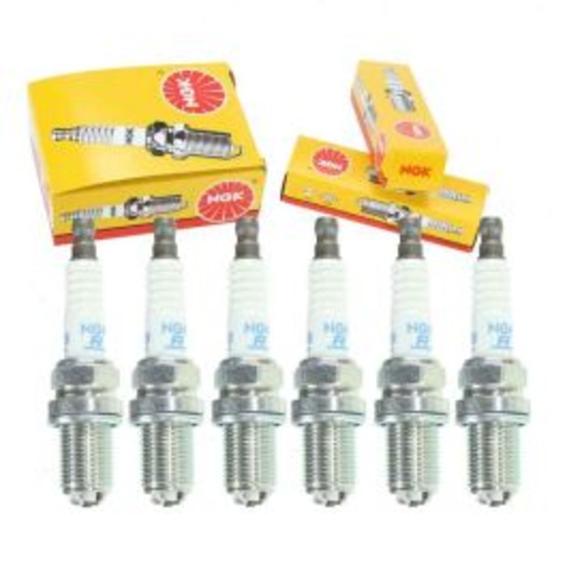 6 pc NGK Standard Spark Plugs for 1998-2001 Audi A6 2.8L V6