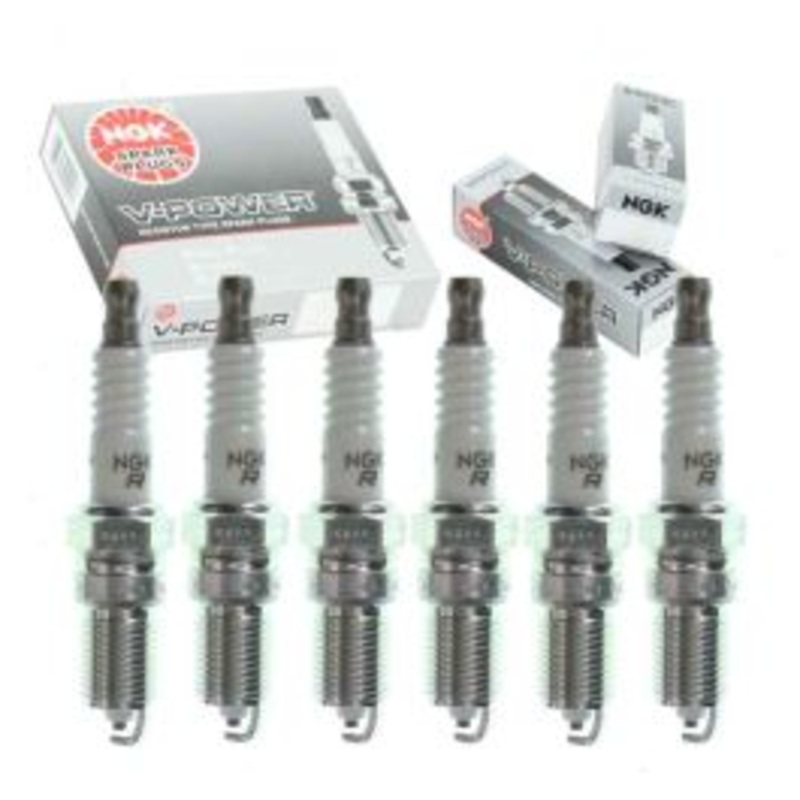 6 pc NGK V-Power 3754 TR4 Spark Plugs