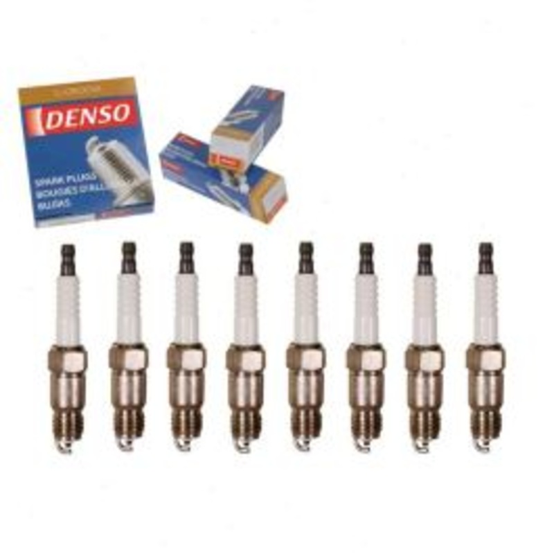 8 pc DENSO Standard U-Groove Spark Plugs for 1988-1995 Chevrolet K3500 5.7L 7.4L V8