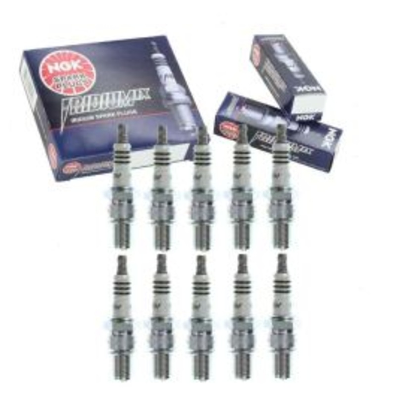 10 pc NGK Iridium IX 6014 BR9ECSIX-5 Spark Plugs