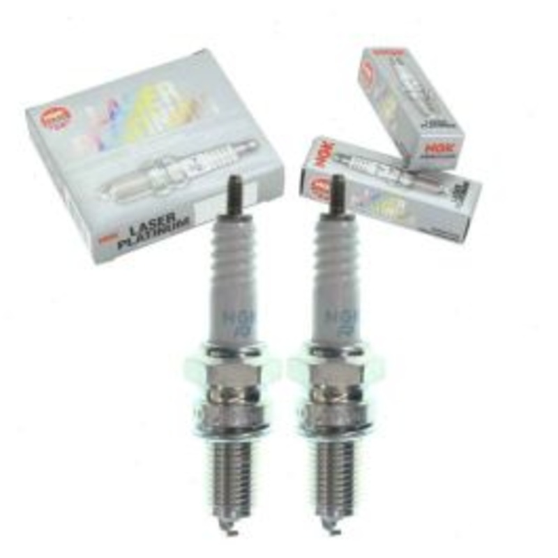2 pc NGK Laser Platinum 2842 PJR7A Spark Plugs