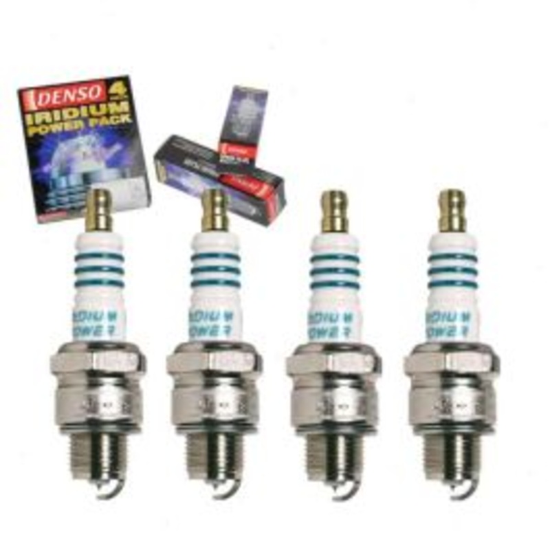 4 pc DENSO Iridium Power Spark Plugs for 1976 Renault R5 1.3L L4