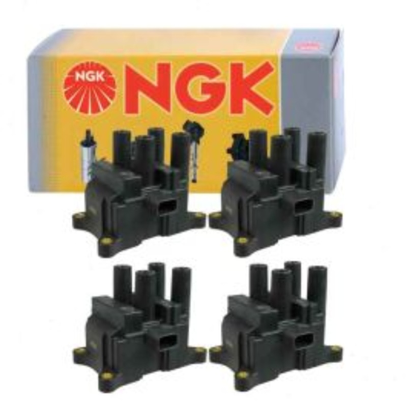 4 pc NGK 48961 U2100 Ignition Coils