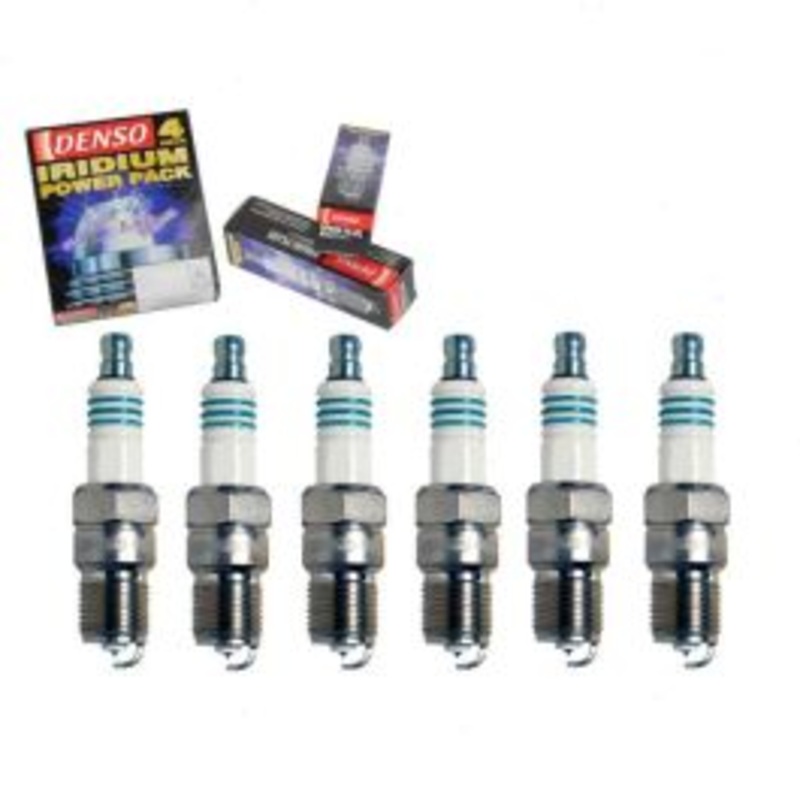 6 pc DENSO Iridium Power Spark Plugs for 1979-2004 Ford Mustang 2.8L 3.8L 3.9L V6