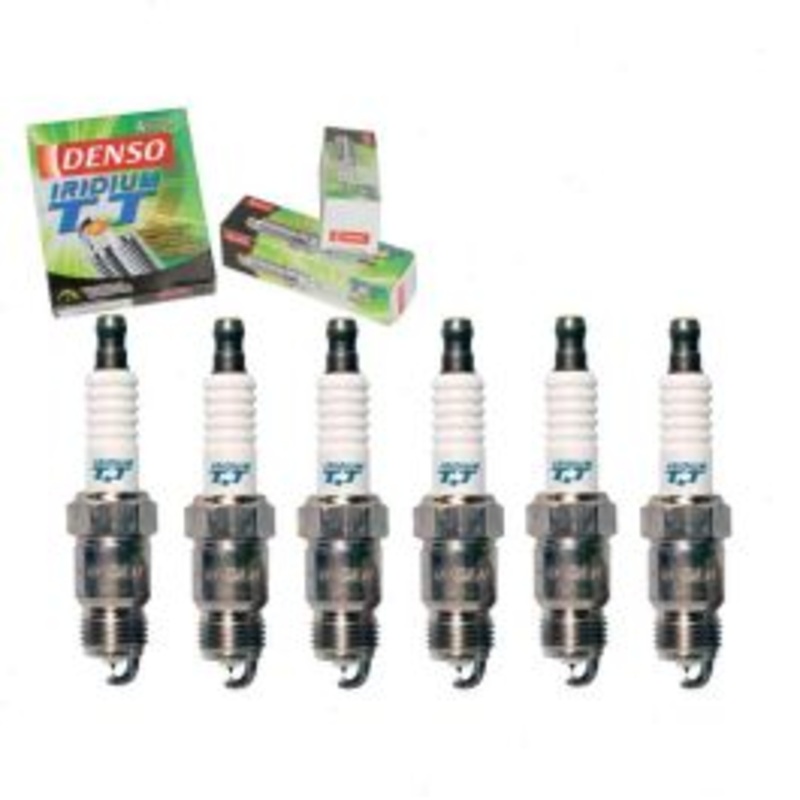 6 pc DENSO Iridium TT Spark Plugs for 1975-1984 Chevrolet G30 4.1L 4.8L L6