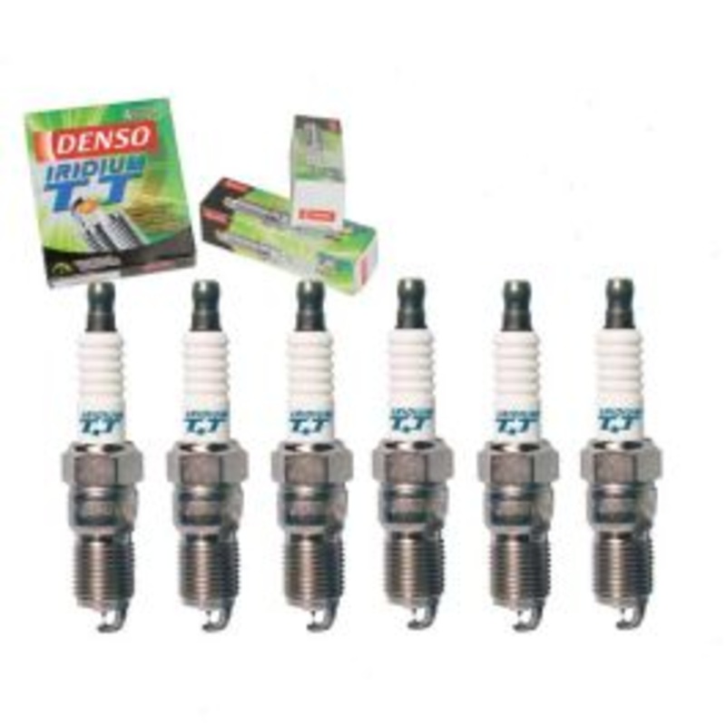 6 pc DENSO Iridium TT Spark Plugs for 2000-2006 Mazda MPV 2.5L 3.0L V6