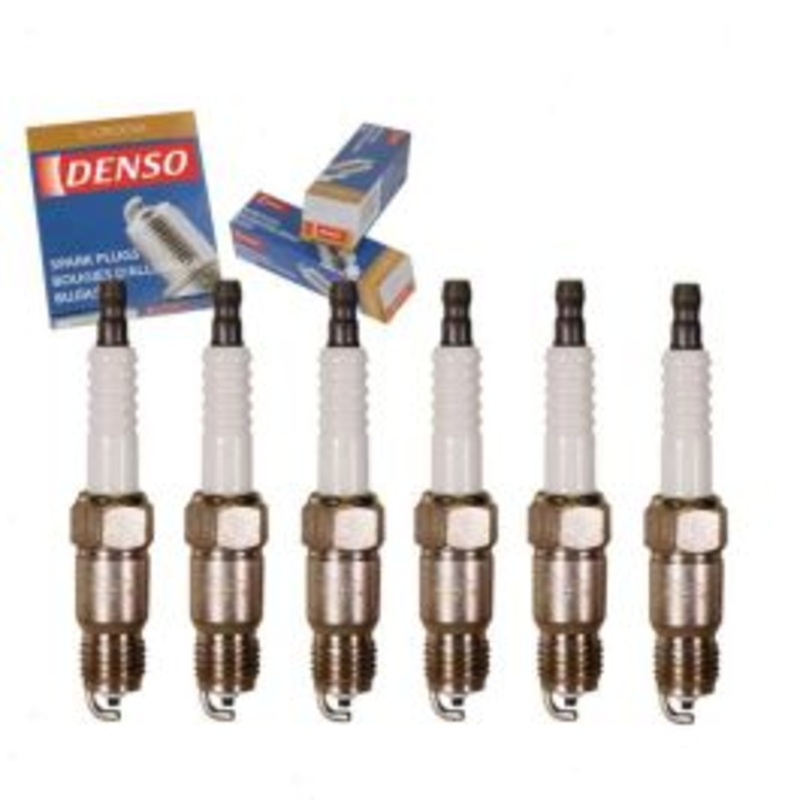 6 pc DENSO Standard U-Groove Spark Plugs for 1991-1994 Oldsmobile Bravada 4.3L V6