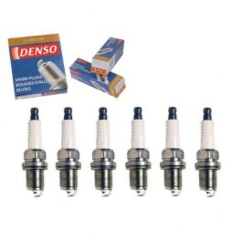 6 pc DENSO Standard U-Groove Spark Plugs for 1998 Mazda MPV 3.0L V6