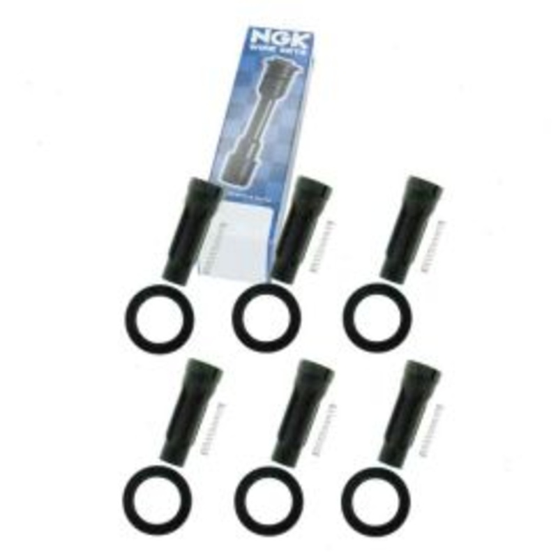 6 pc NGK Ignition Coil Boots for 2007-2014 Lexus RX350 3.5L V6