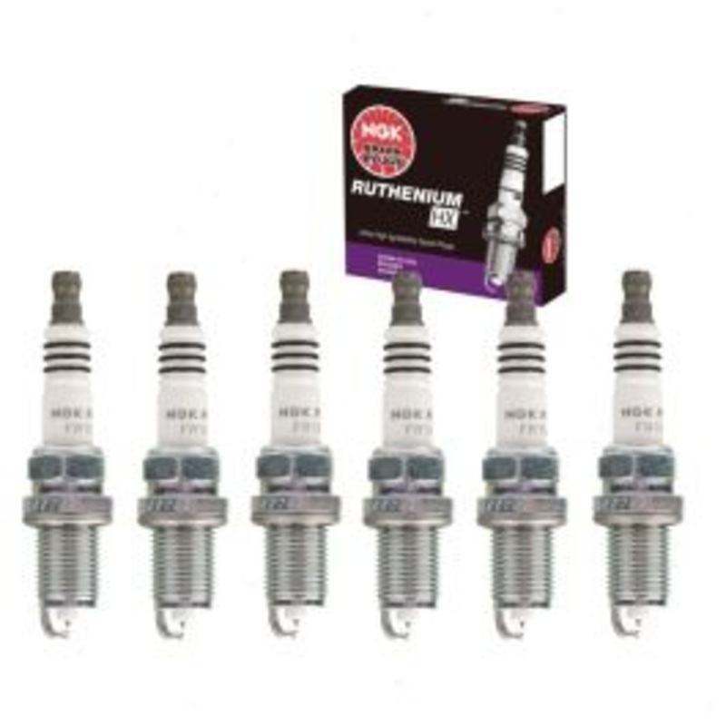 6 pc NGK Ruthenium HX Spark Plugs for 2005-2009 Hyundai Tucson 2.7L V6
