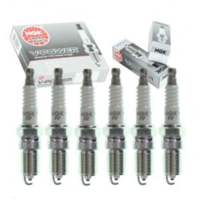 6 pc NGK V-Power Spark Plugs for 1988-1990 Buick Electra 3.8L V6
