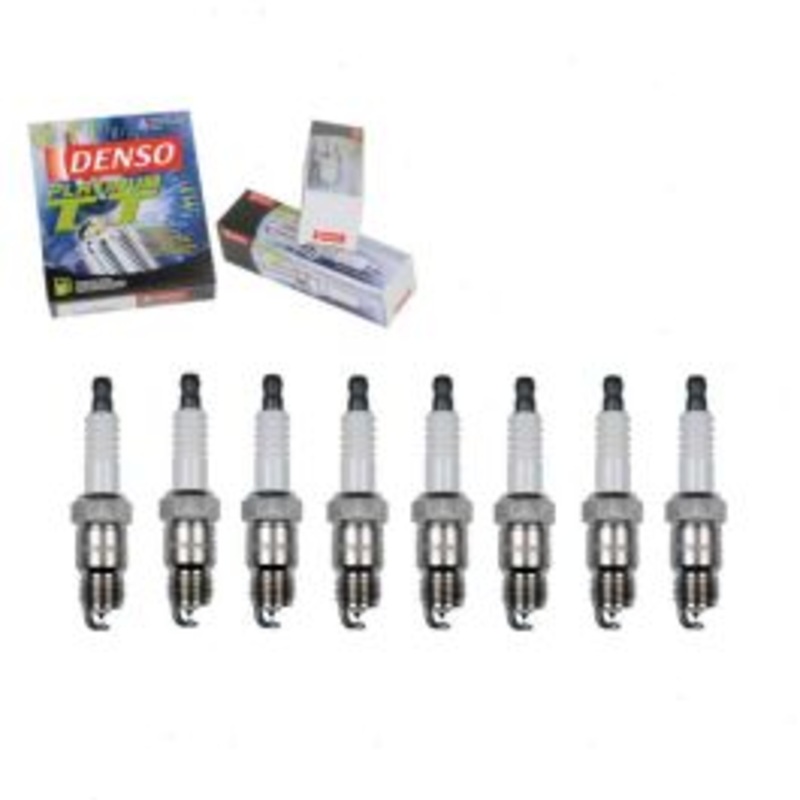 8 pc DENSO Platinum TT Spark Plugs for 1970-1986 Chevrolet C20 Suburban 5.0L 5.7L 6.6L 7.4L V8