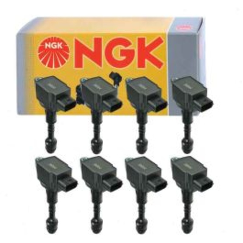 8 pc NGK Ignition Coils for 2008-2012 Nissan Pathfinder 5.6L V8
