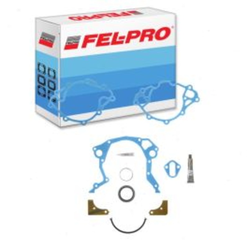 Fel-Pro Engine Timing Cover Gasket Set for 1963 Mercury Country Cruiser 3.6L 4.3L 4.7L V8