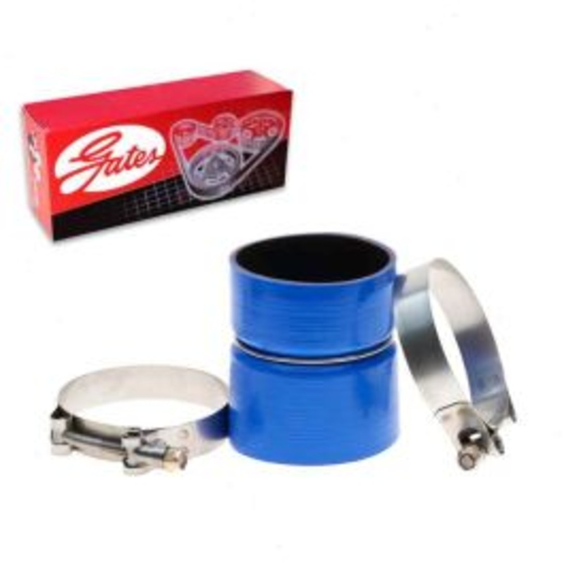 Gates Turbocharger to Pipe Hot Side Turbocharger Intercooler Hose Kit for 2008-2010 Ford F-350 Super Duty 6.4L V8