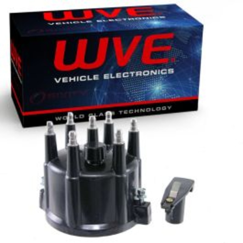 Wells WVE Distributor Cap & Rotor Kit for 1991-2003 Dodge B150 B1500 B250 B2500 D150 D250 Dakota Durango Ram 1500 3.9L V6