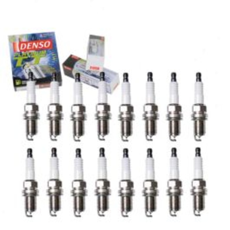 16 pc DENSO Platinum TT Spark Plugs for 2005-2006 Mercedes-Benz S500 5.0L V8
