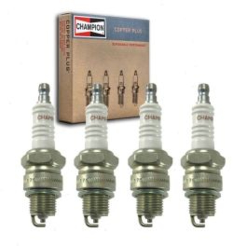 4 pc Champion Copper Plus Spark Plugs for 1960-1967 Renault Caravelle 0.8L 1.0L 1.1L L4