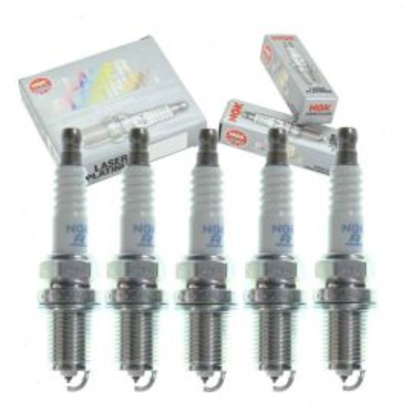 5 pc NGK Laser Platinum Spark Plugs for 1992-1994 Audi S4 2.2L L5