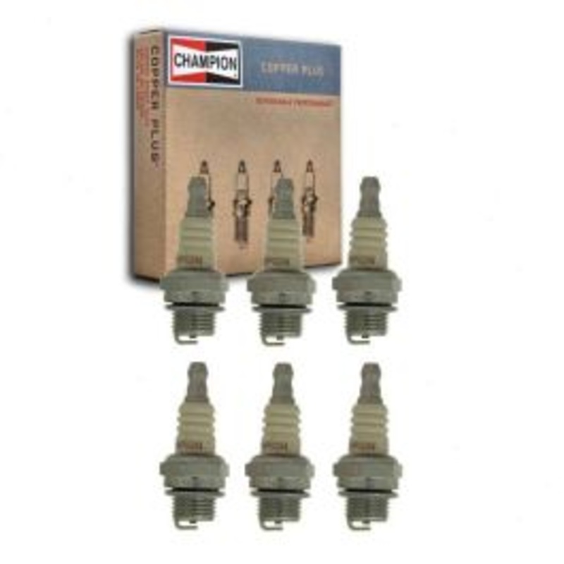 6 pc Champion Copper Plus 893 RCJ4 Spark Plugs