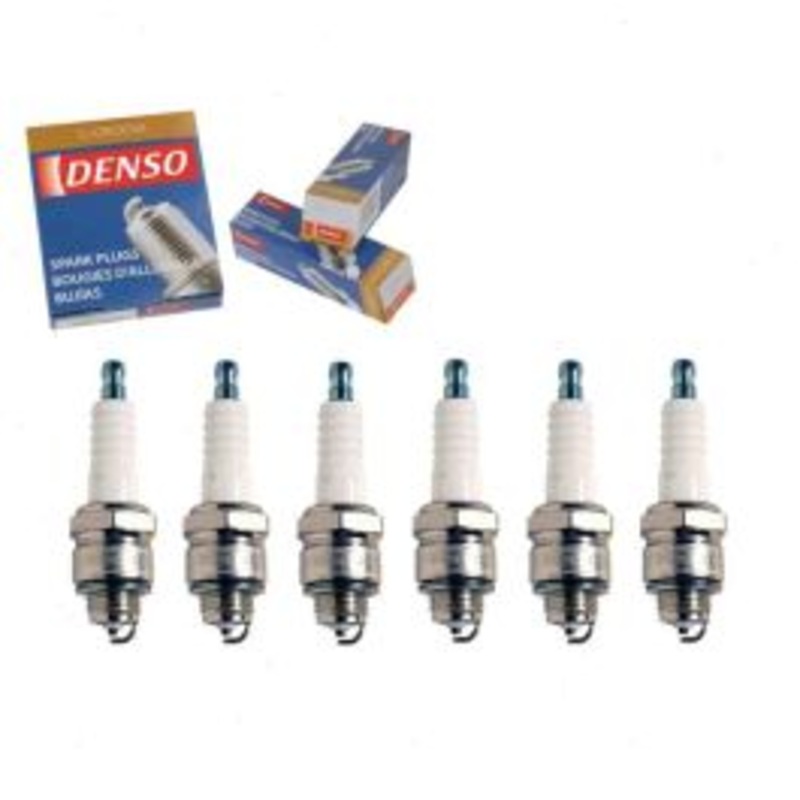 6 pc DENSO Standard U-Groove Spark Plugs for 1961-1962 Chevrolet K10 Pickup 4.3L L6