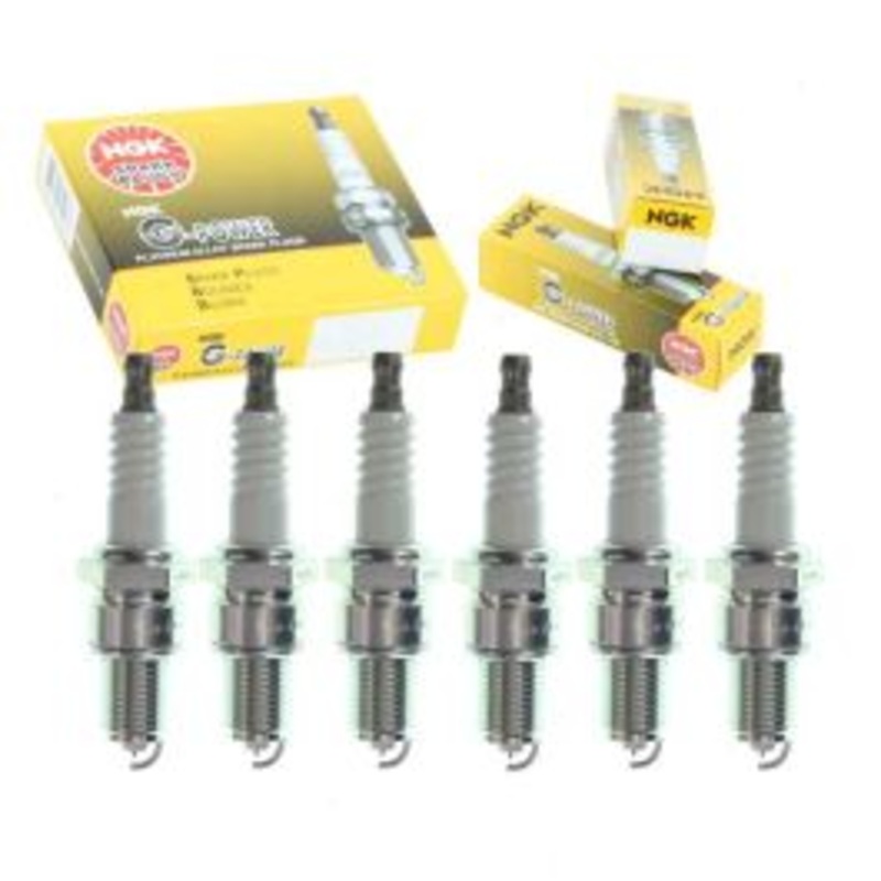 6 pc NGK G-Power Spark Plugs for 1964-1969 Pontiac Tempest 3.5L 3.8L 4.1L L6