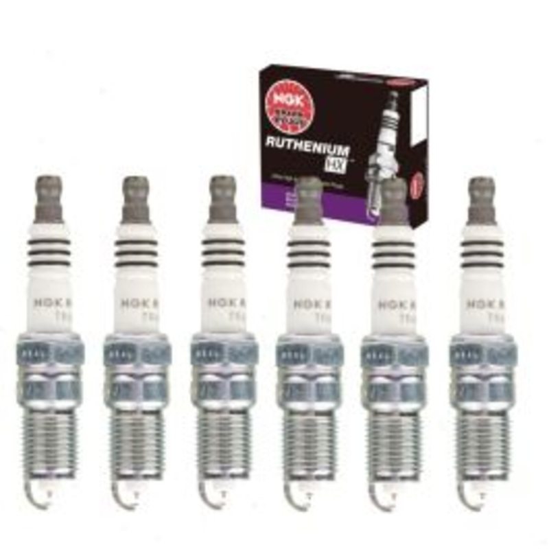 6 pc NGK Ruthenium HX Spark Plugs for 1997-2005 Buick Park Avenue 3.8L V6