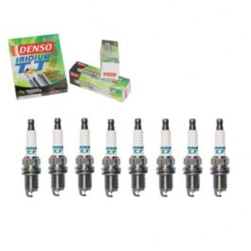 8 pc DENSO Iridium TT Spark Plugs for 2002-2004 Volkswagen Passat 4.0L W8