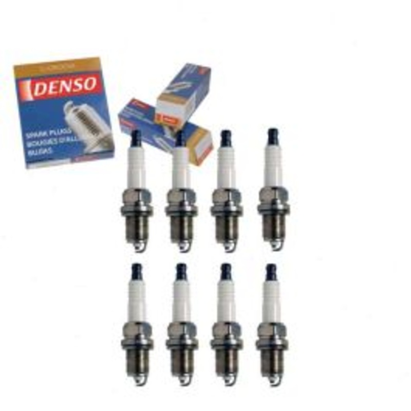 8 pc DENSO Standard U-Groove 3129 Q16R-U Spark Plugs